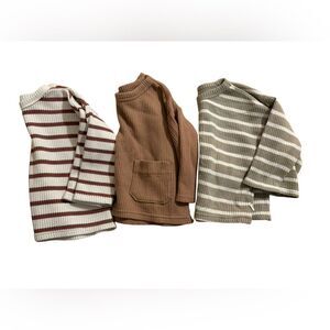 easy-peasy Toddler Boy Long Sleeve Boxy T-Shirt Bundle | Size 18M